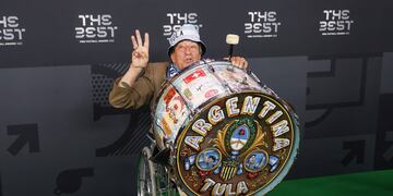 El histórico simpatizante de 82 años fue al Mundial 13 veces.