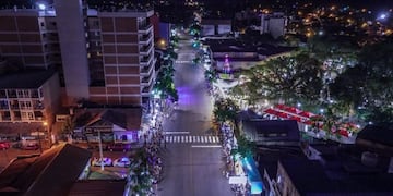 Se realizó el Desfile Navideño en Eldorado con un acompañamiento multitudinario