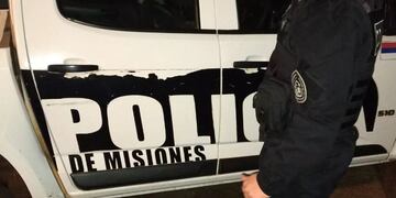 Una mujer fue detenida infraganti cuando sustraía una garrafa de gas.