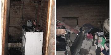 Incendio de una vivienda en Bahía