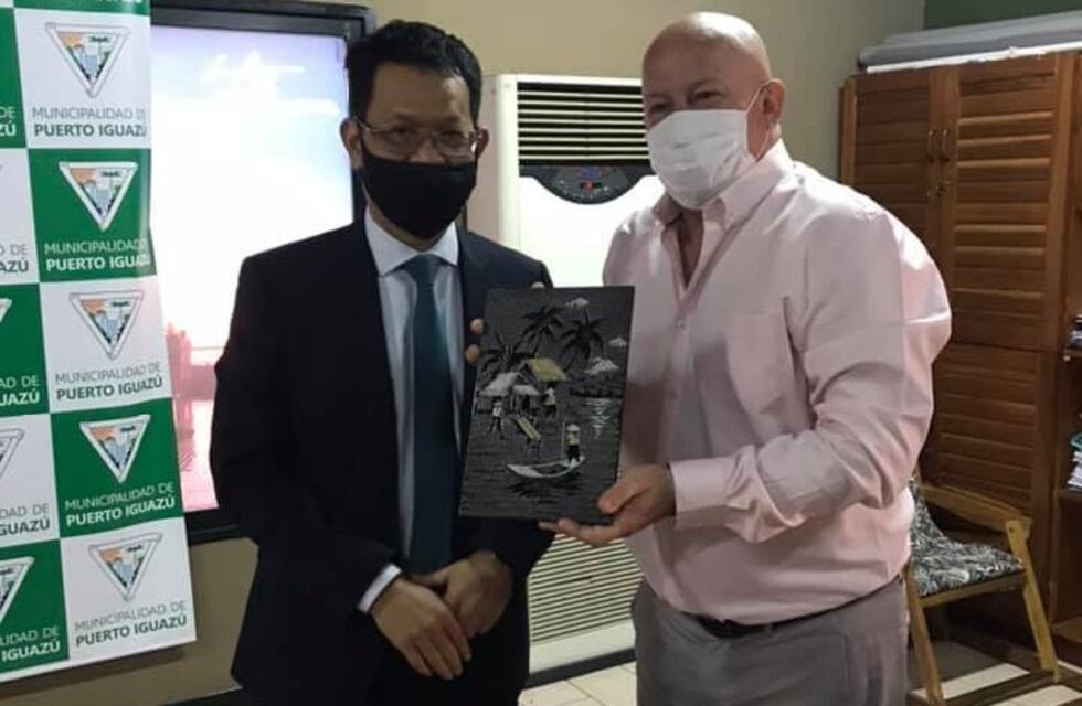 Puerto Iguazú gozó de una visita de carácter internacional