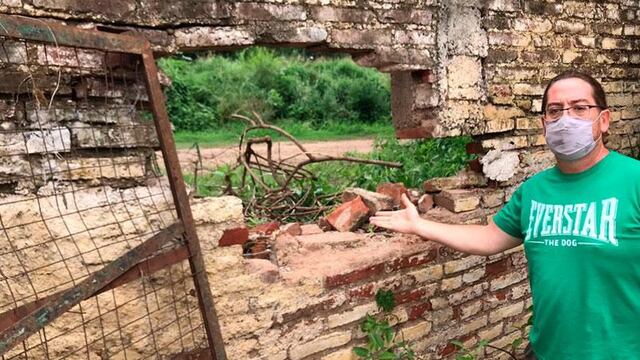 Los ladrones ingresaron a la institución a través de un boquete en la pared. (El Doce)