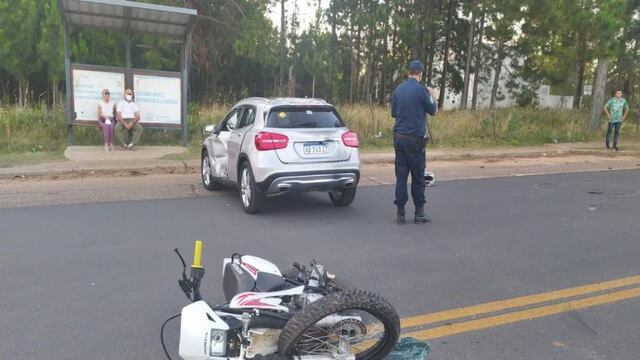 Un joven falleció producto del impacto.
