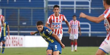 El volante cordobés Rodrigo Villagra sería el segundo refuerzo de Talleres (@carcoficial).