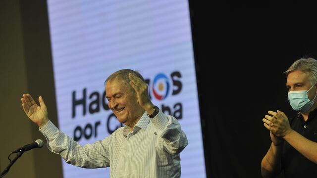 El gobernador Juan Schiaretti insistió con su discurso antigrieta.