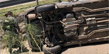 Una joven de 27 años protagonizó un siniestro vial en la Ruta Nacional 9.