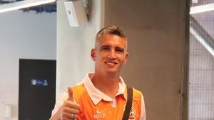 Leandro Requena, hoy arquero de Cobresal, enfrentará a Talleres, su exequipo y del que es hincha, por Copa Libertadores. (Prensa Cobresal)