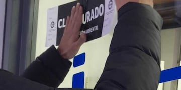 Cerraron un comercio de Córdoba. (Foto: Municipalidad de Córdoba)