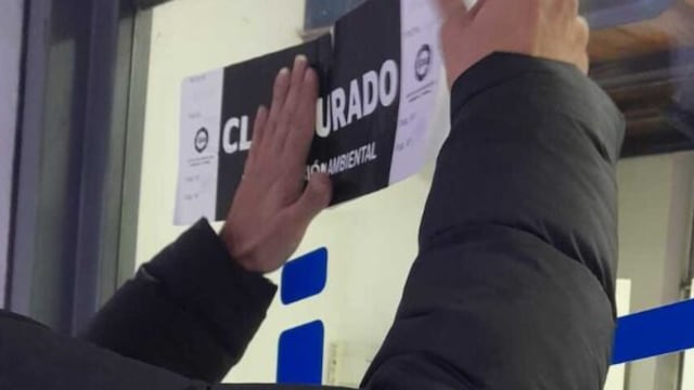 Cerraron un comercio de Córdoba. (Foto: Municipalidad de Córdoba)