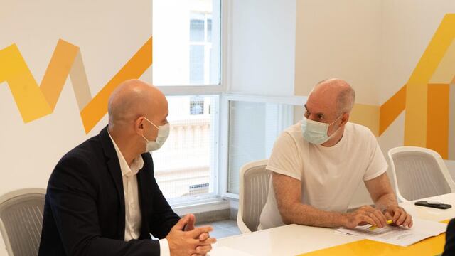 Convenio firmado entre Rodríguez Larreta y Gómez Gesteira.