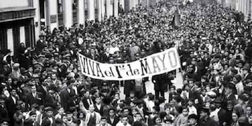 Conmemoración del día del trabajador en Argentina