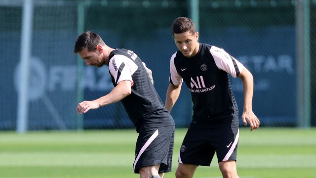 Ander Herrera celebró su cumpleaños con Lionel Messi y sin Kylian Mbappé.