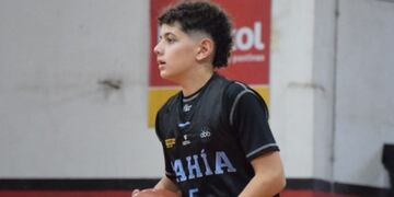 El puntaltense Santiago Medina fue campeón con Bahía Blanca en el Zonal U 13