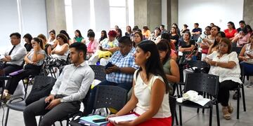 La dos primeras jornadas estuvieron destinadas a organismos gubernamentales provinciales y municipales y equipos interdisciplinarios que abordan situaciones de violencia por motivos de género.