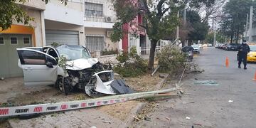 Así quedó el C3. (La Voz/Nicolás Bravo)
