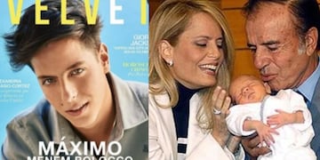 Máximo y Carlos Menem