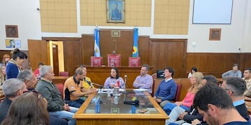Participaron representantes de Defensa Civil, EMSUR y Secretaría de Obras y Planeamiento Urbano de General Pueyrredón.