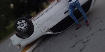 Así fue el accidente vial en Tandil