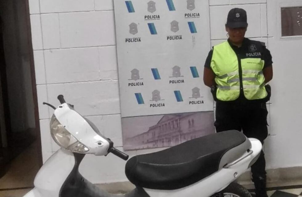 Tres Arroyos: Aprehendido por circular en una moto robada