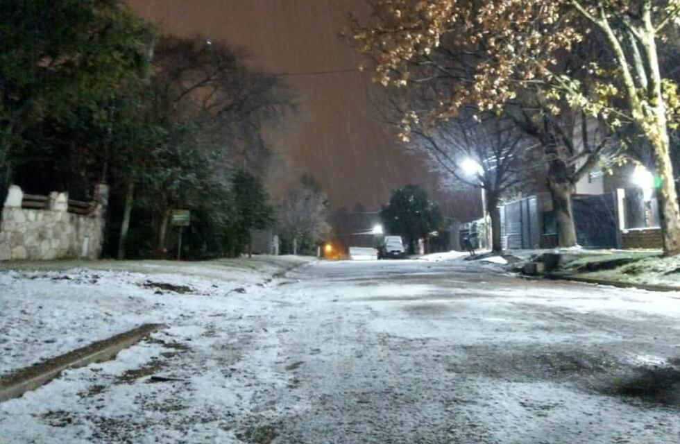 Este miércoles San Luis y sus alrededores amanecieron vestidos de blanco
