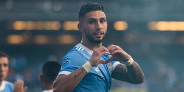 El mendocino Valentín Castellanos integra el equipo ideal de la Major League Soccer, en Estados Unidos.