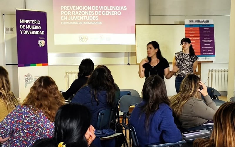 Se realizó en Tres Arroyos el primer encuentro de Formadores en prevención de violencias de género