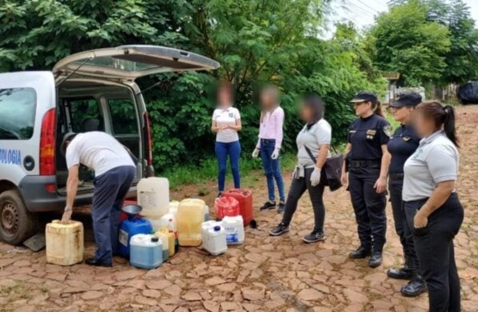 Incautan combustible de contrabando en una vivienda de Puerto Iguazú