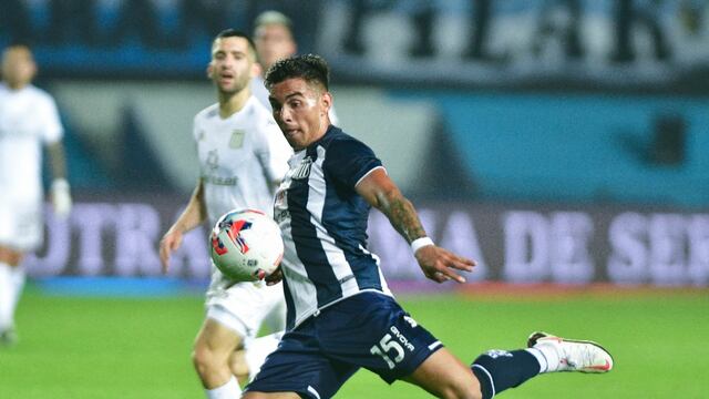 Enzo Díaz se pierde el partido con Colón, pero llega limpio de amoestaciones para el partido con River. (Federico López Claro)