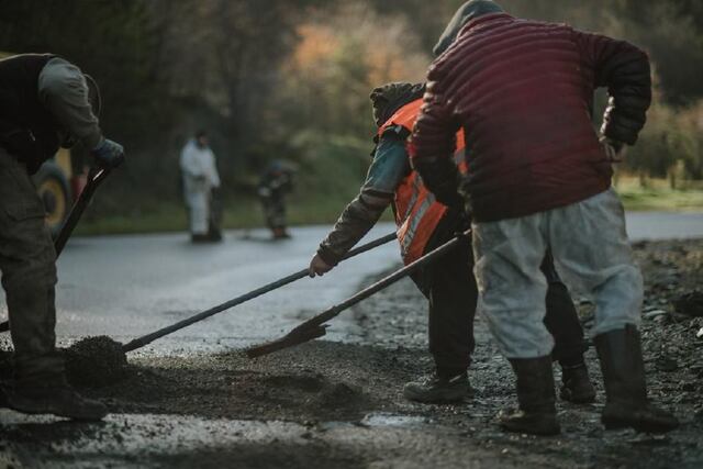 Los trabajos se llevaron a cabo sobre la calle que sirve de acceso a hoteles y a las pistas de esquí de la ciudad e incluyó la instalación de un nuevo sistema de drenaje.