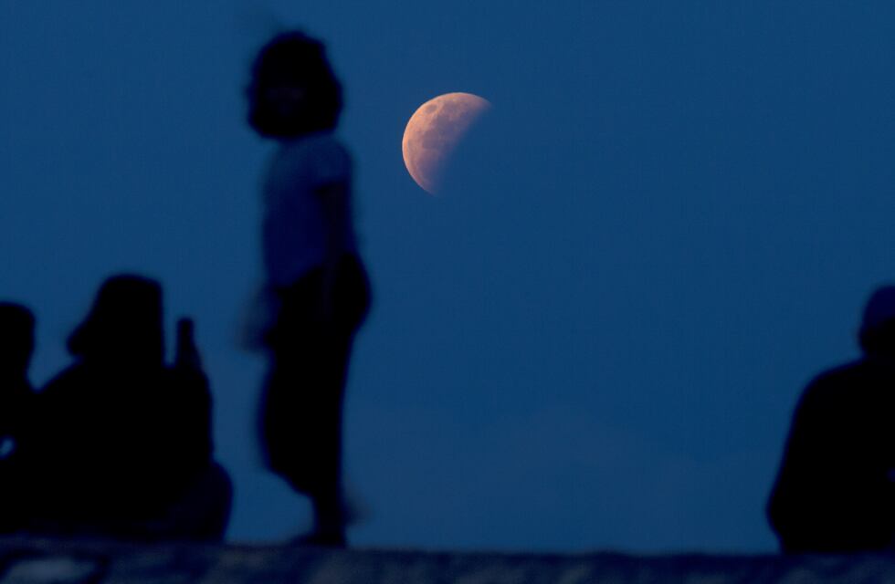 Luna de Sangre: cómo se vio el primer eclipse lunar del año