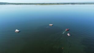 Encontraron el cuerpo del turista desaparecido en el lago Embalse.