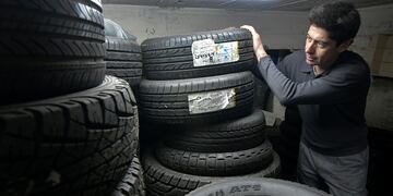 Se encarecen los neumáticos dado el faltante.