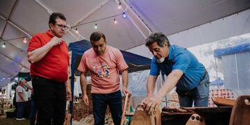 Herrera Ahuad en la Fiesta Nacional de la Madera