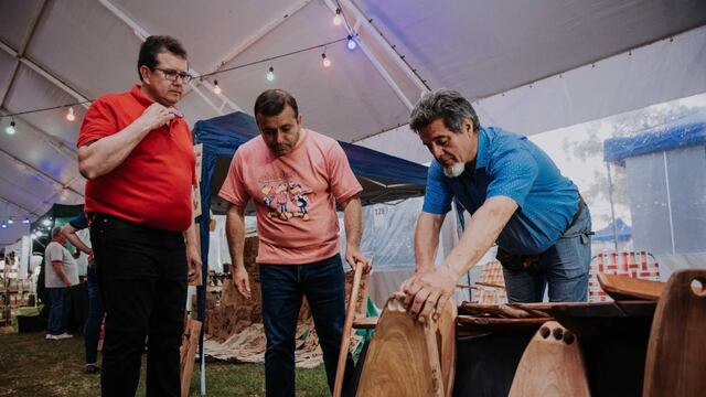 Herrera Ahuad en la Fiesta Nacional de la Madera