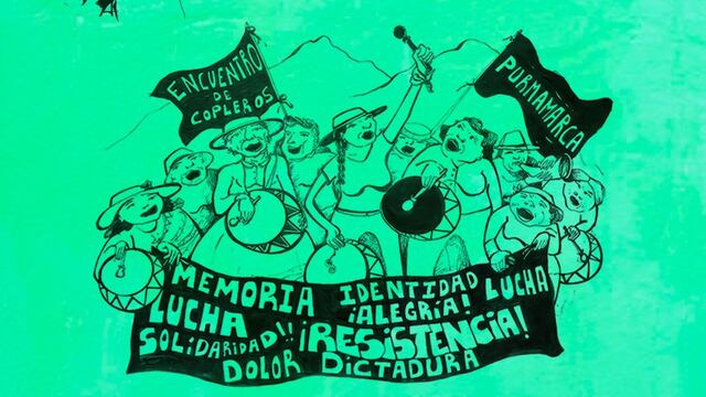Ilustración alusiva al Encuentro de Copleros en Purmamarca