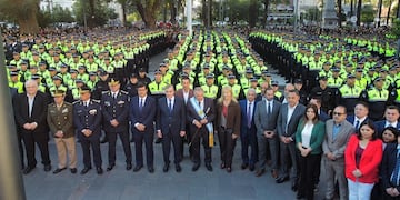 La fuerza de seguridad supera los 12.000 efectivos con nuevos ingresos.