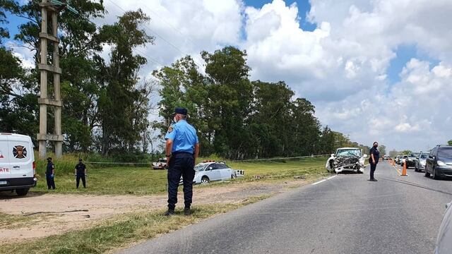 Fallecieron dos personas en un accidente en la Ruta 19