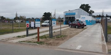 Planta de Verificación Técnica Vehicular en Punta Alta. (Foto: Rolando Ramos).