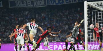 Federico Girotti anotó el primer gol de Talleres en la Copa de la Liga Profesional.