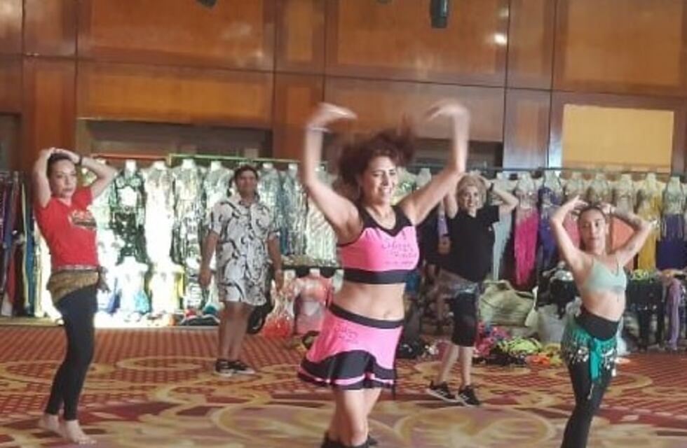 La bailarina sanjuanina que brilla en Egipto