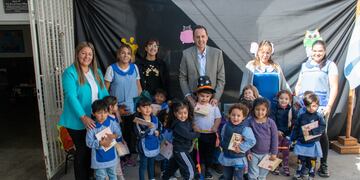 Arrancó la distribución de textos literarios en nivel inicial.