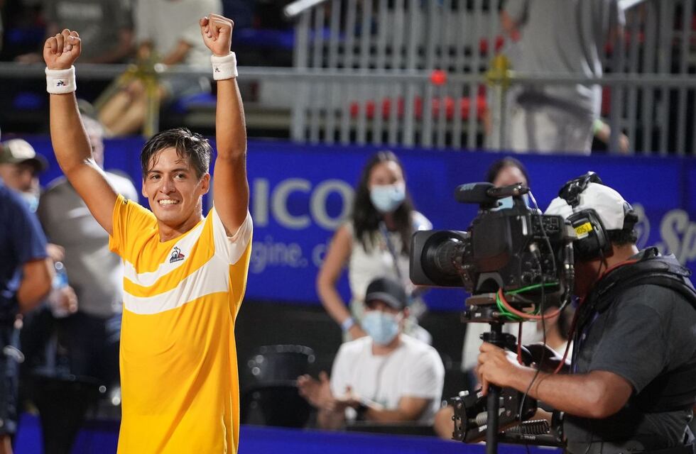 Córdoba Open 2022: Báez se metió en cuartos de final con un enorme triunfo sobre el chileno Garín