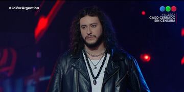 Lucas Bongiovanni quedó eliminado de La Voz Argentina.