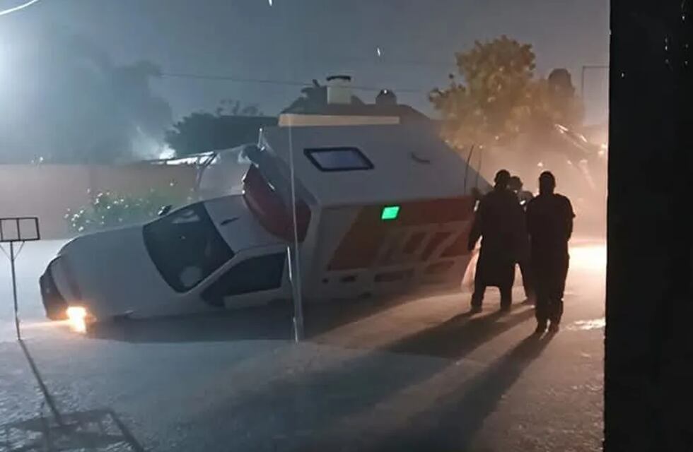 Vera inundada: confirman una muerte y hay 117 evacuados