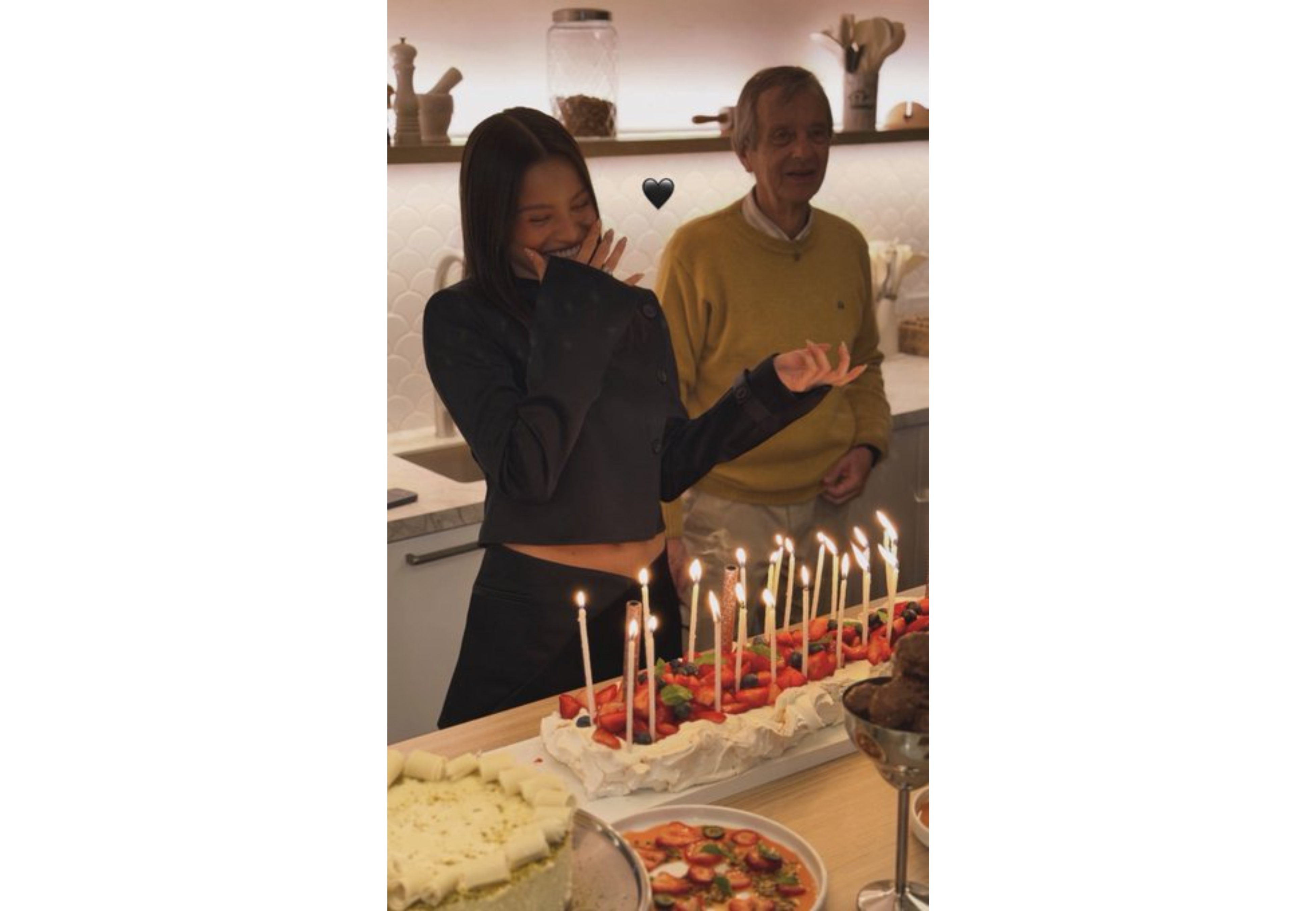 La pavlova en el cumpleaños de Emilia.