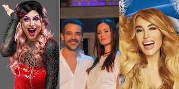 Fede Bal, Pedro Alfonso, Paula Cháves y Fátima Florez listos para salir a escena en Carlos Paz 2023. (Collage web)