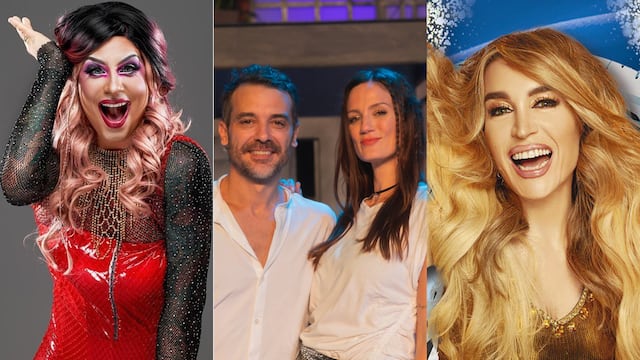 Fede Bal, Pedro Alfonso, Paula Cháves y Fátima Florez listos para salir a escena en Carlos Paz 2023. (Collage web)