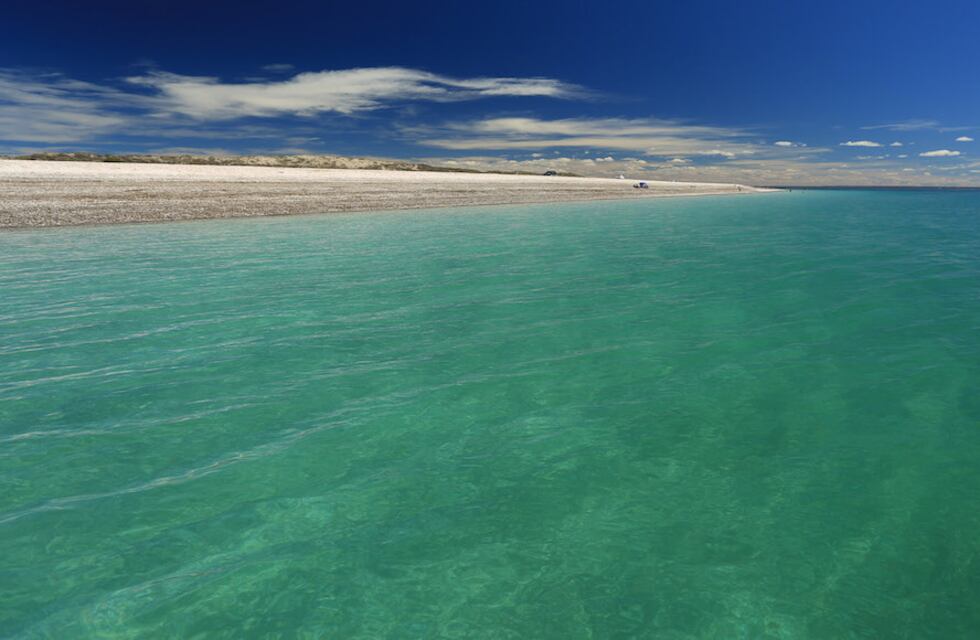 Aguas cristalinas y una paz impresionante: descubrí la playa de Río Negro que es conocida como el “Caribe Patagónico”
