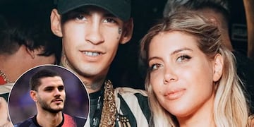 El insólito apodo que Mauro Icardi le puso a L-Gante tras el escándalo con Wanda Nara.