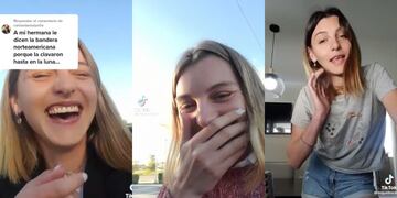 Miguelina se divierte y divierte a sus seguidores en TikTok, pero advierte que quienes no les guste su humor no la sigan ni comenten.